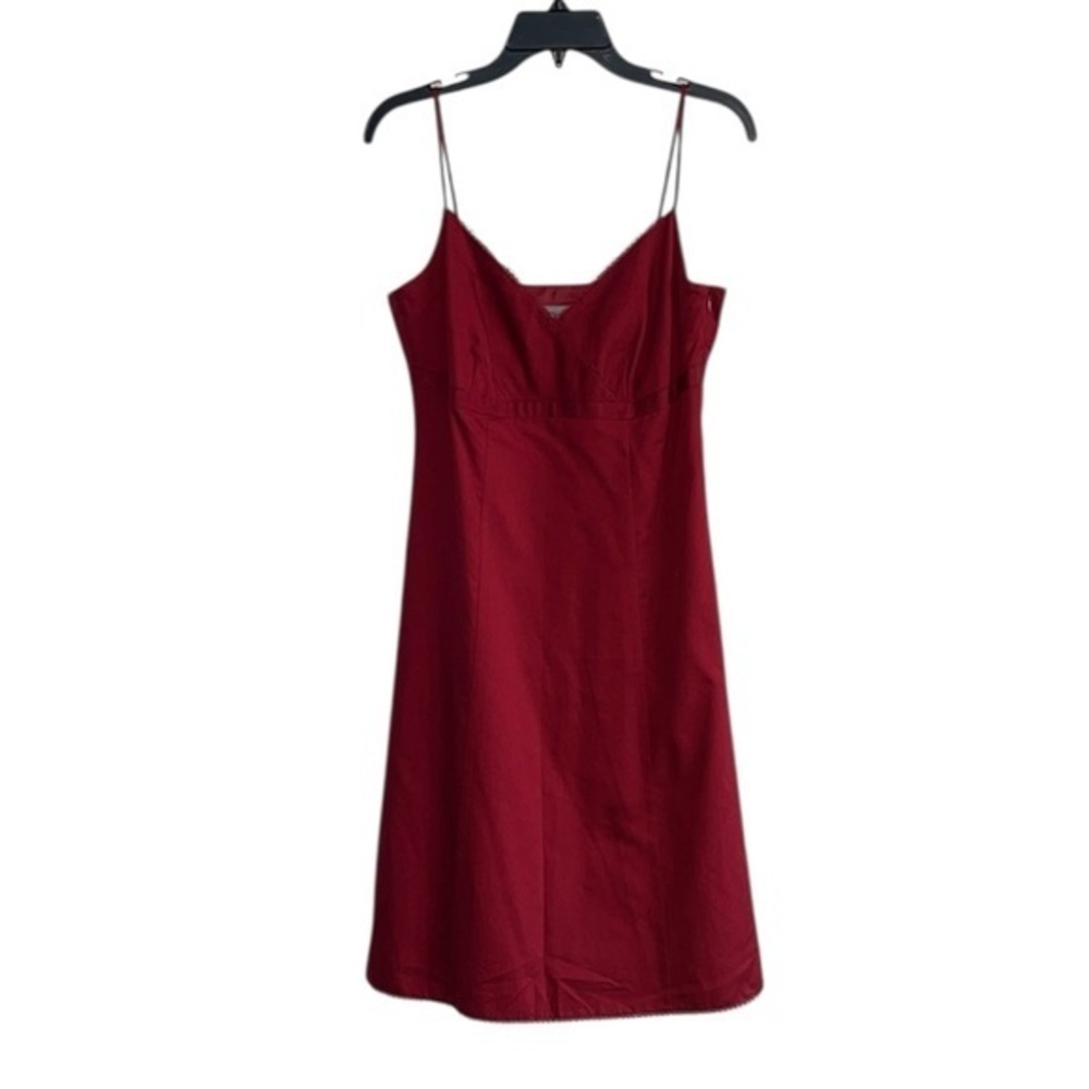 Ann Taylor Rust Strappy Midi dress Size 6 - Picture 1 of 10